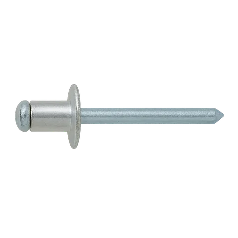 Заклепка вытяжная комбинированная алюминий-сталь 3,2х8 мм