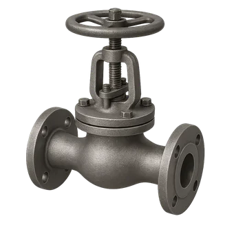 Запорный стальной клапан